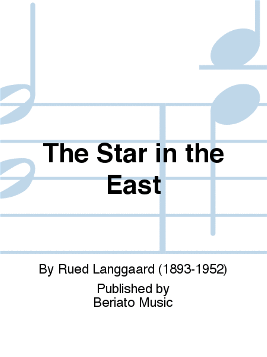 The Star in the East The Star in the East Orchestra scores gallery preview page 1