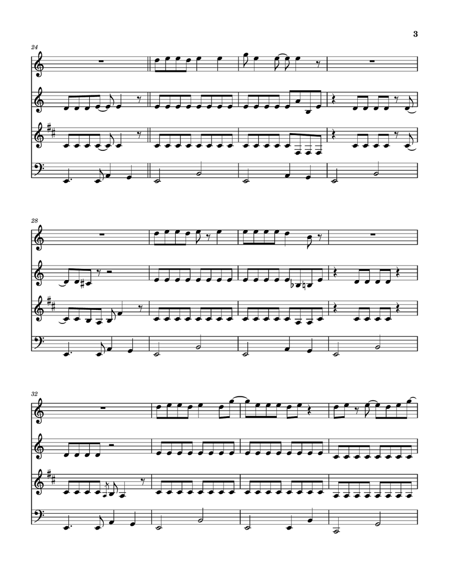 Green River Woodwind Quartet scores gallery preview page 4
