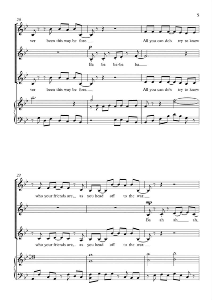 The Call SSA scores gallery preview page 5