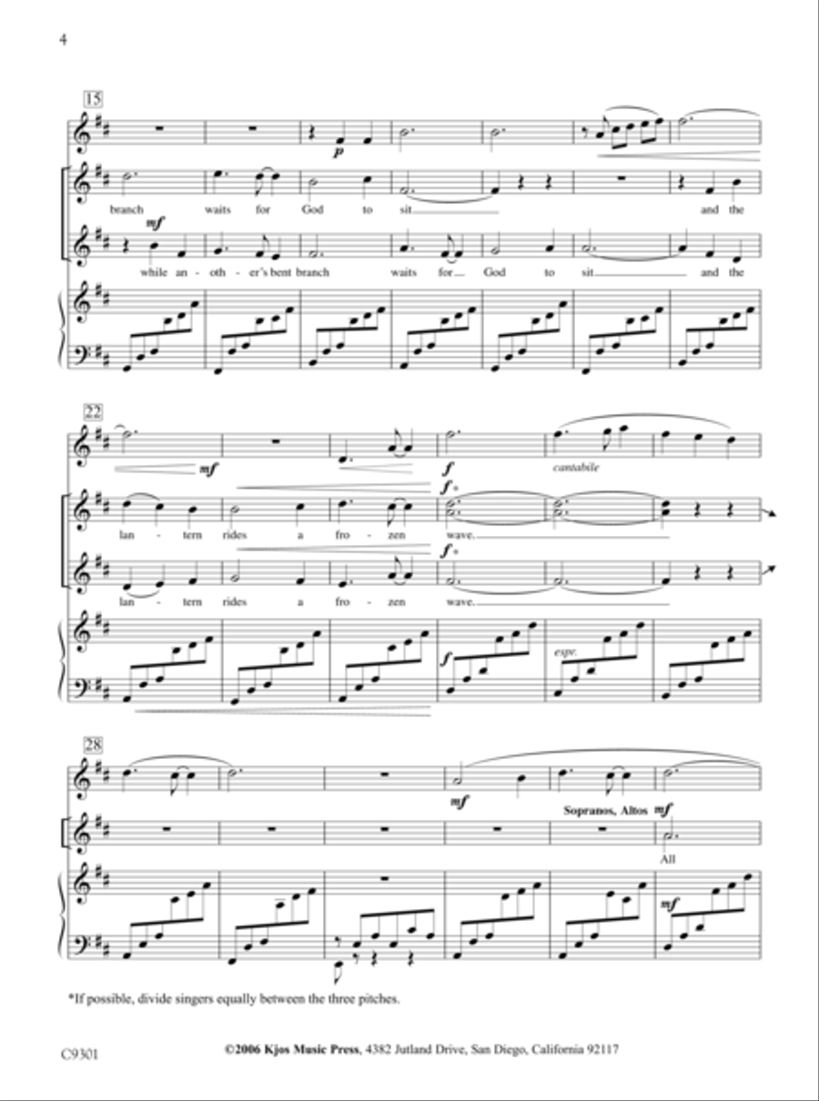 Japanese Garden SSA scores gallery preview page 4