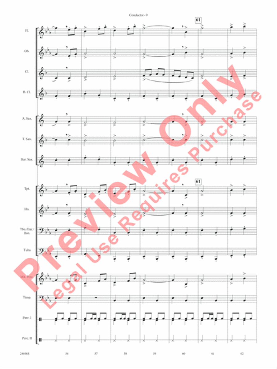 Sousa Times Twosa Sousa Times Twosa Concert Band Methods scores gallery preview page 12