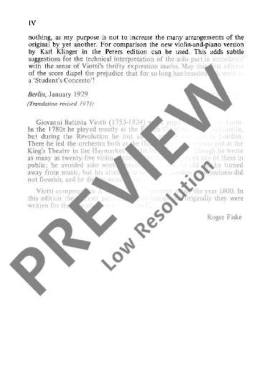 Concerto No. 22 A minor Orchestra scores gallery preview page 5