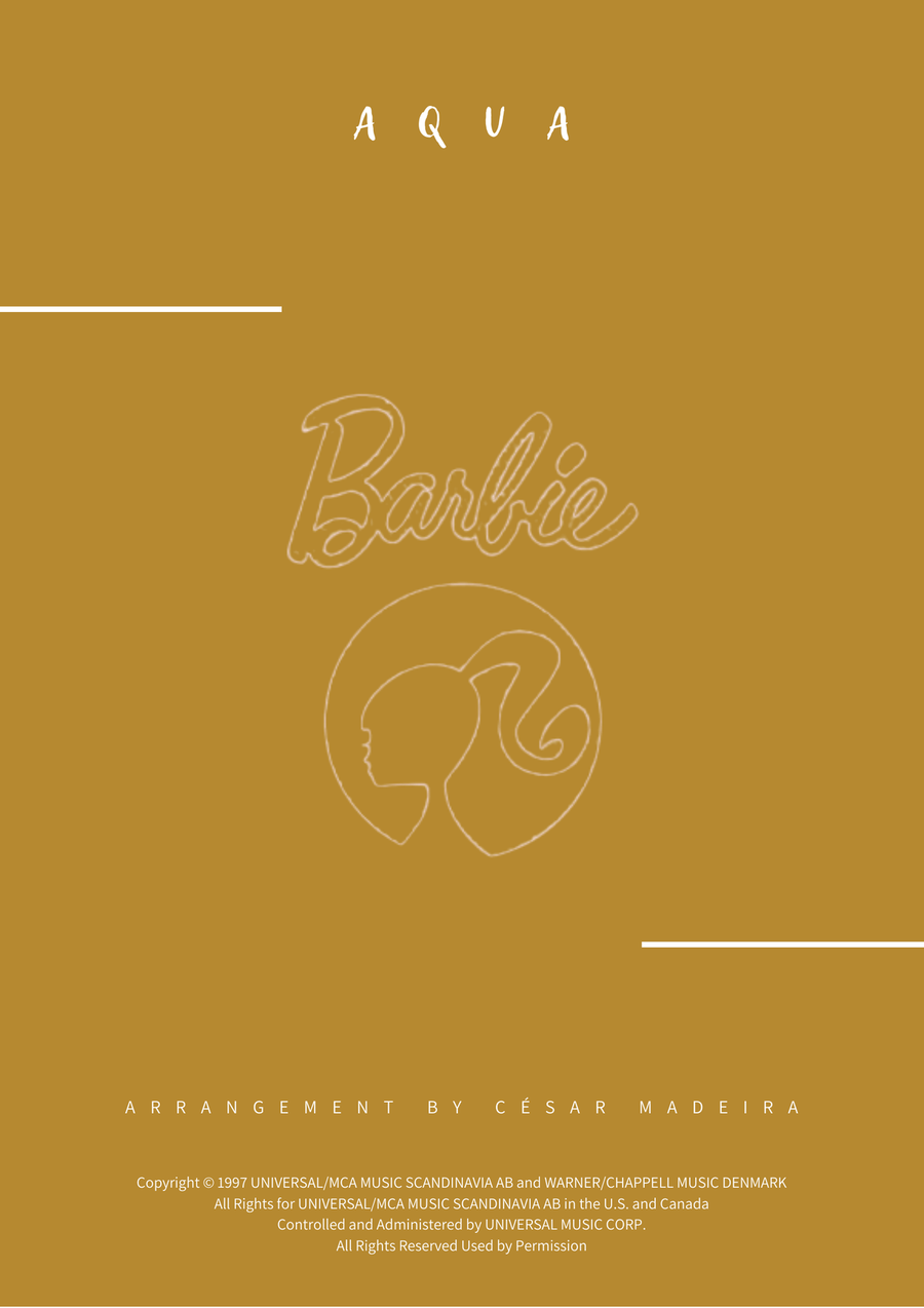Barbie Girl Piano, Vocal scores gallery preview page 2