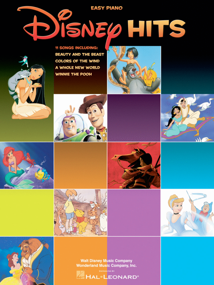 Disney Hits Easy Piano scores gallery preview page 1
