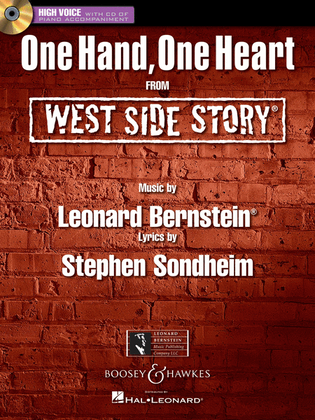 Book cover for Leonard Bernstein - One Hand, One Heart