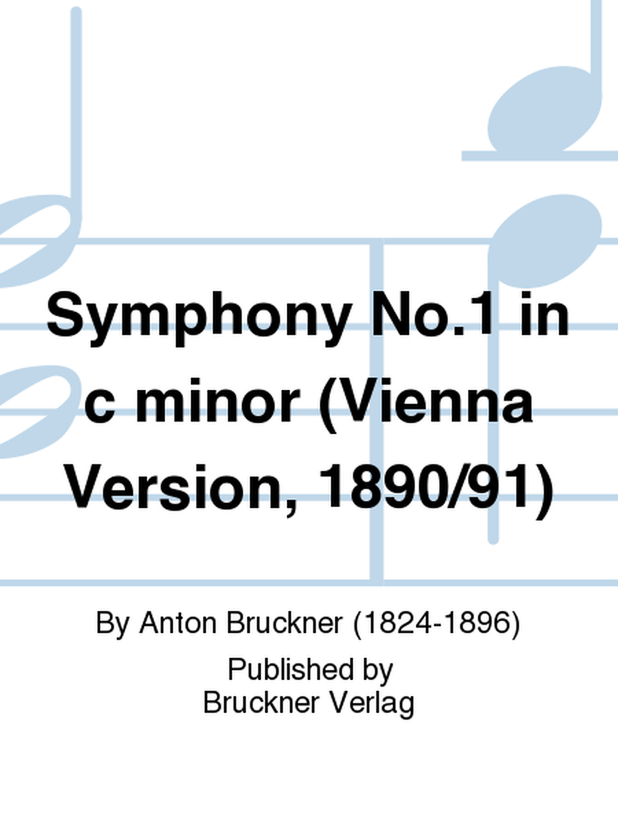 Symphony No. 1 in C minor (Vienna Version)