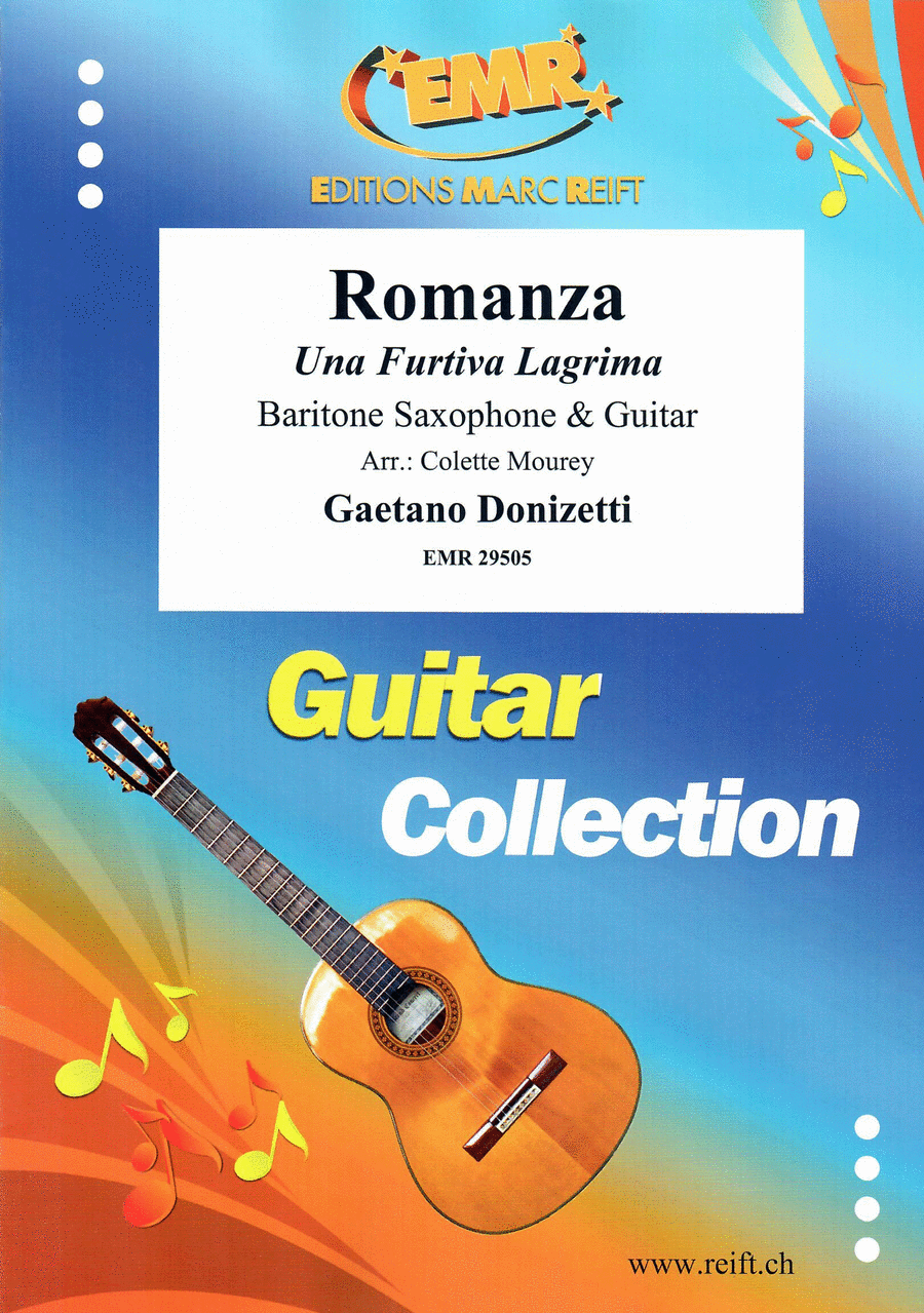 Romanza Baritone Saxophone scores gallery preview page 1
