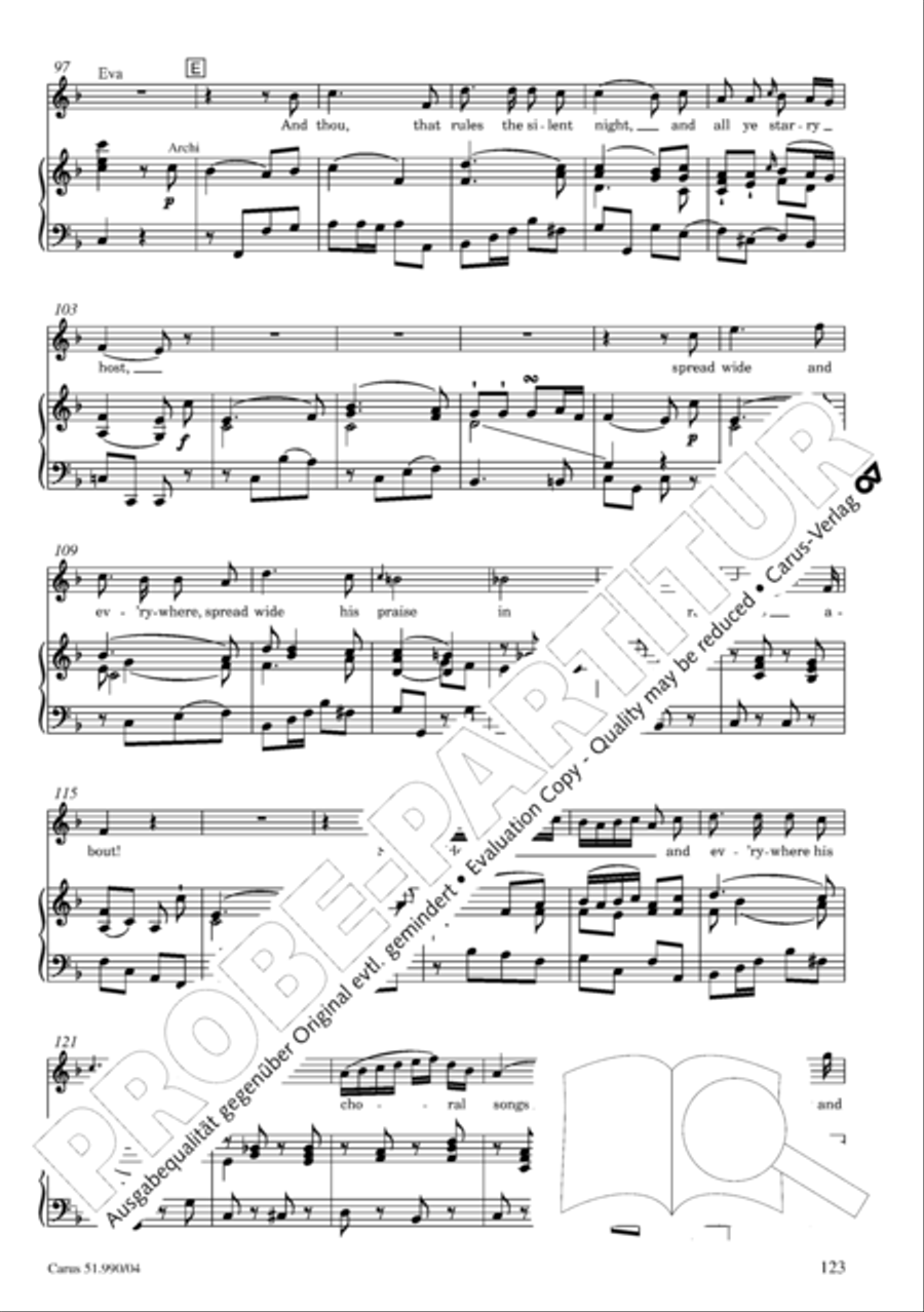The Creation 4-Part scores gallery preview page 124
