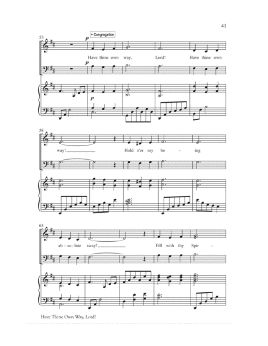 We Remember Calvary (SAB) 3-Part scores gallery preview page 44
