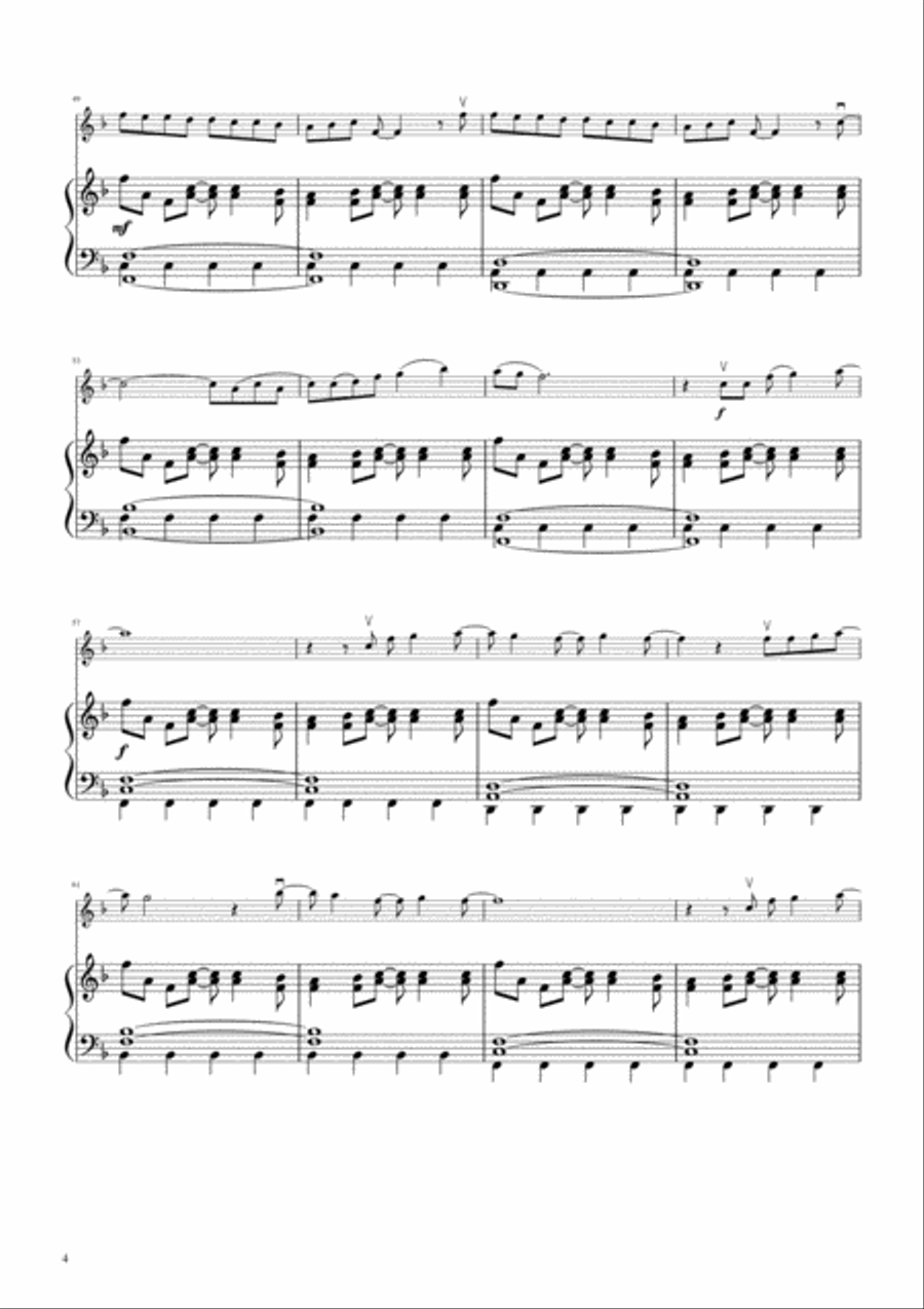 Just The Way You Are Violin Solo scores gallery preview page 5