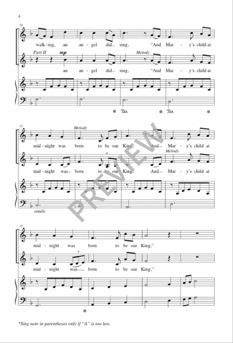 The Cherry Tree Carol The Cherry Tree Carol SA scores gallery preview page 4