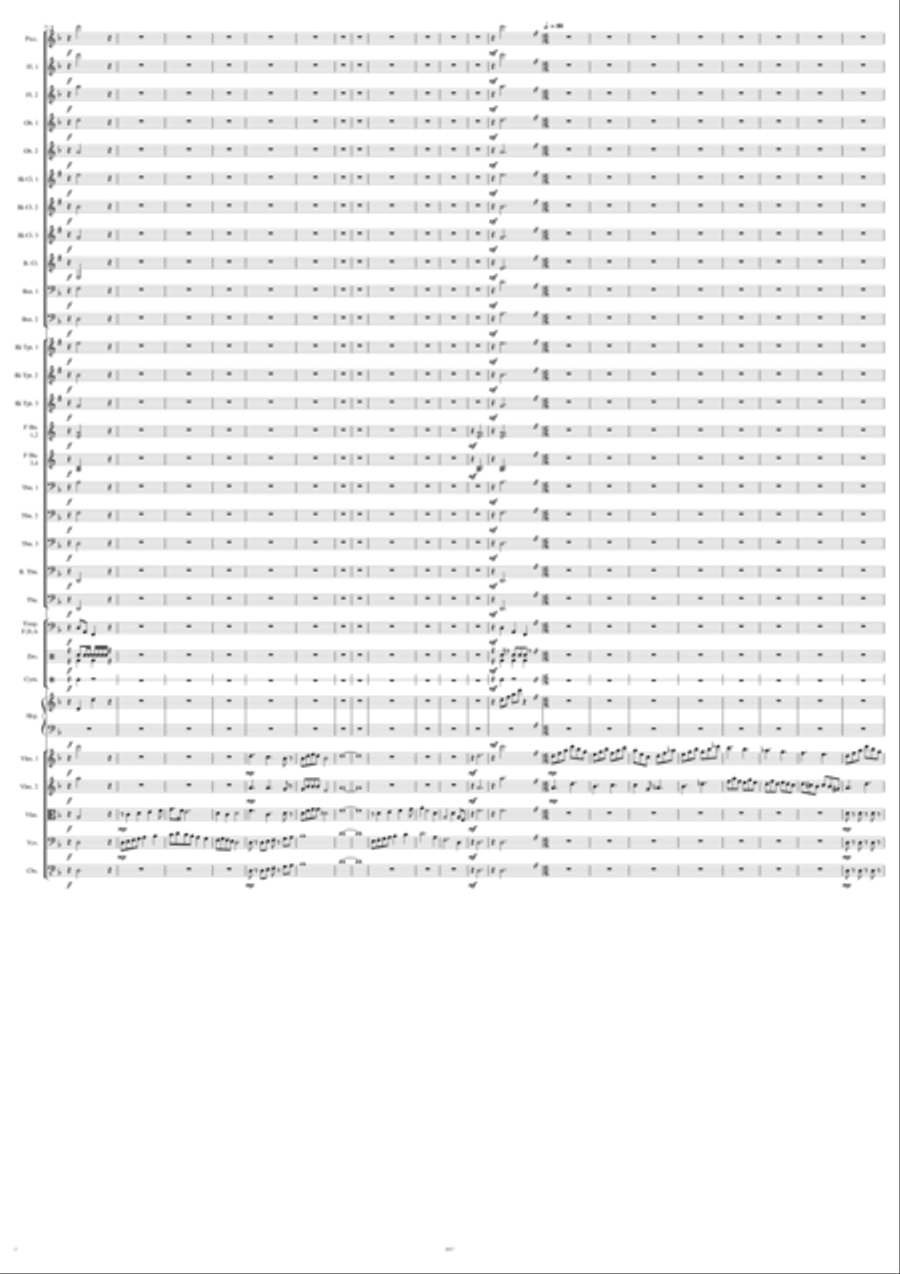 Blackbeard's Ghost Ship Full Orchestra scores gallery preview page 2