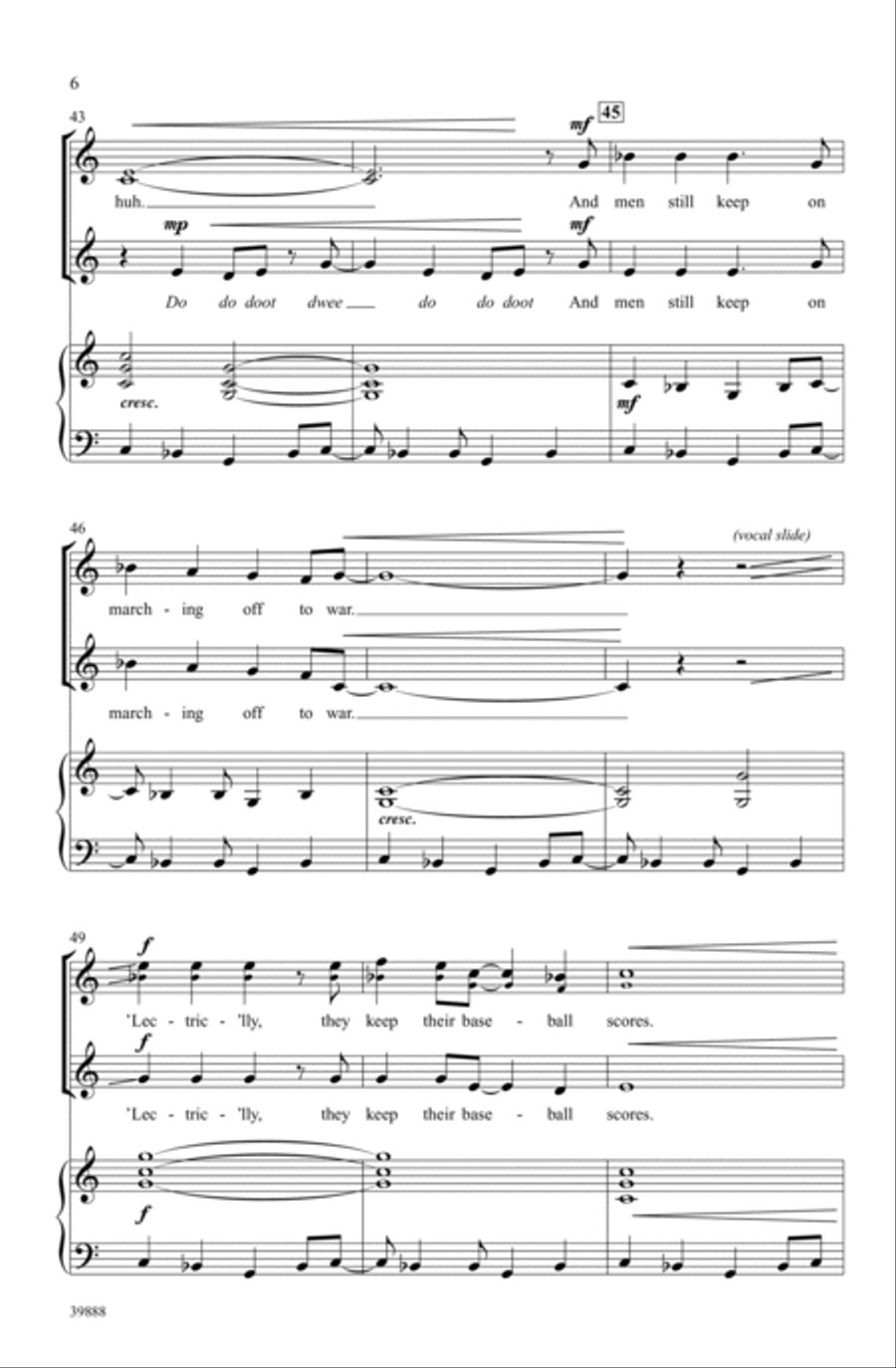 The Beat Goes On Choir scores gallery preview page 5
