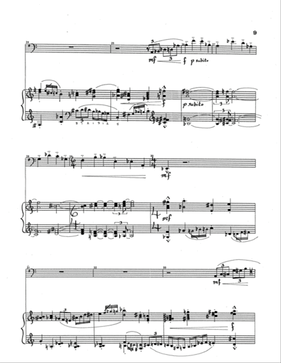 Fractals Bassoon scores gallery preview page 10