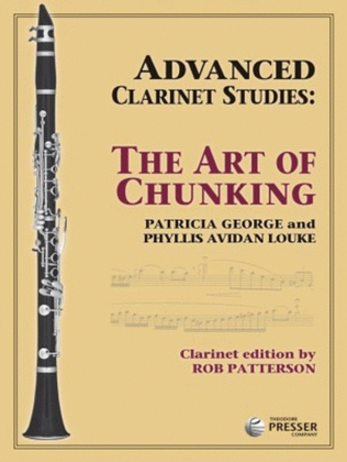 Book cover for Advanced Studies: The Art Of Chunking, Clarinet