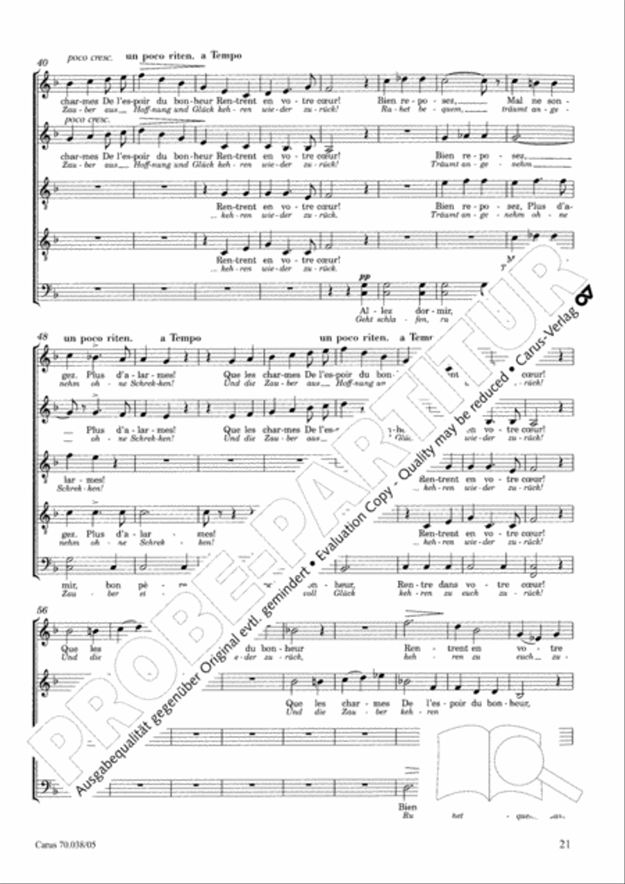 L'Enfance du Christ L'Enfance du Christ 4-Part scores gallery preview page 22