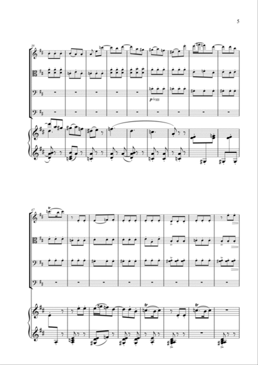 Scarlatti Arrangements Cello scores gallery preview page 5