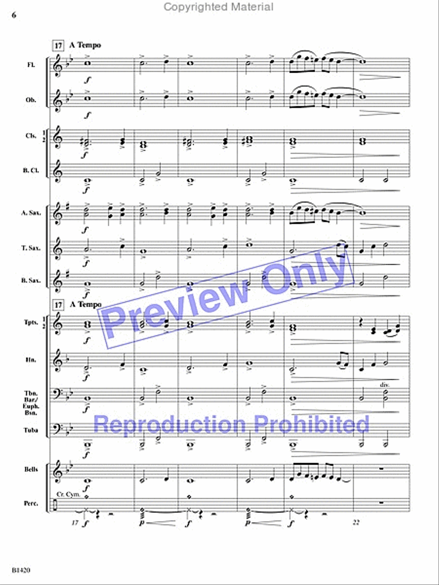 Through the Mist Through the Mist Concert Band scores gallery preview page 5