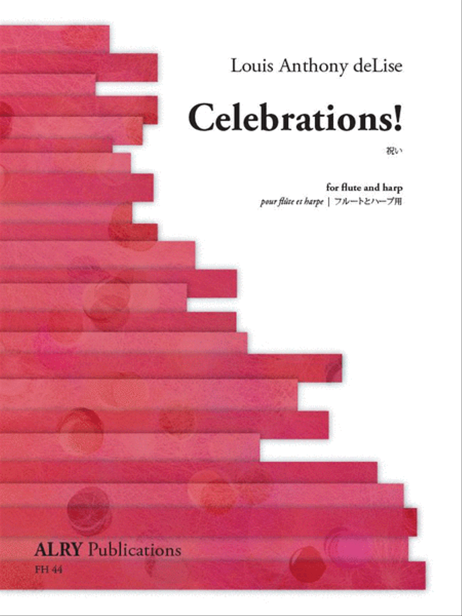 Celebrations! for Flute and Harp Flute scores gallery preview page 1