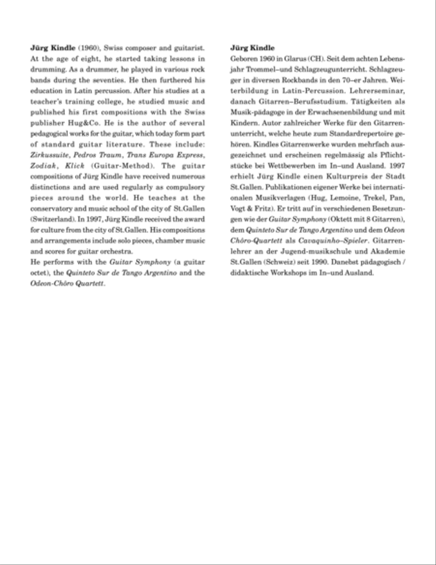Praeludium, Aria, Giacona Classical Guitar scores gallery preview page 2