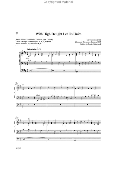 Five Easy Easter Hymn Settings for Organ image number null