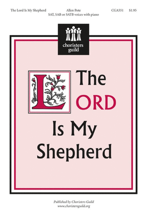 Book cover for Lord Is My Shepherd Satb