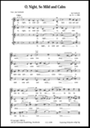 Two Nocturnes for mixed choir