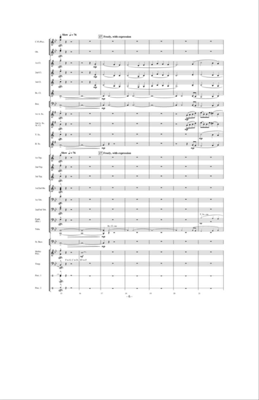 Flight of Valor Flight of Valor Concert Band scores gallery preview page 5