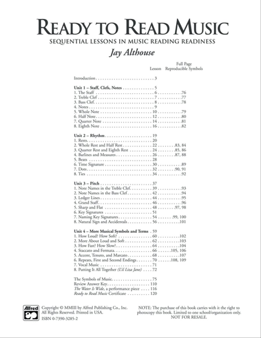Ready to Read Music Choir scores gallery preview page 5