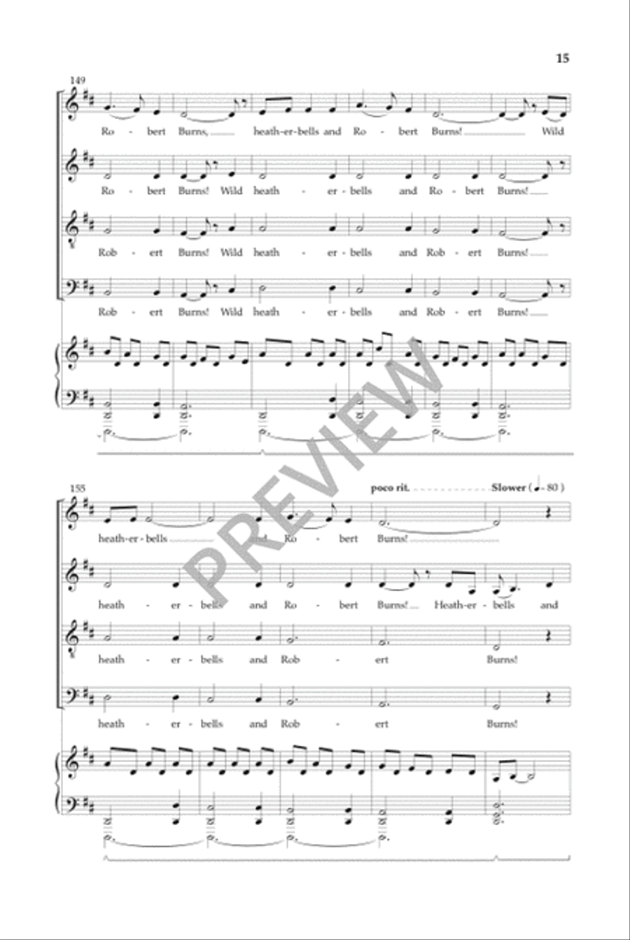 The Immortal Memory The Immortal Memory 4-Part scores gallery preview page 16