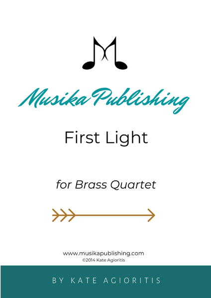First Light - for Brass Quartet image number null