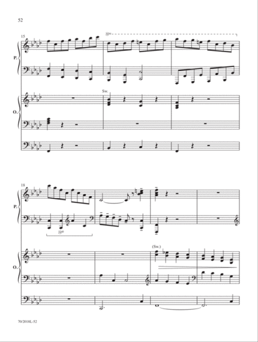 Holy Manna Holy Manna Organ scores gallery preview page 30