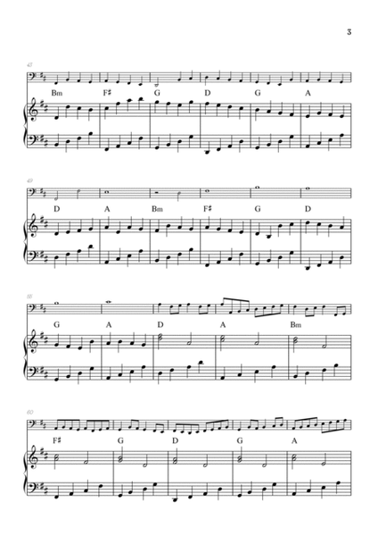 Pachelbel Canon in D • bassoon sheet music with piano accompaniment and chords image number null