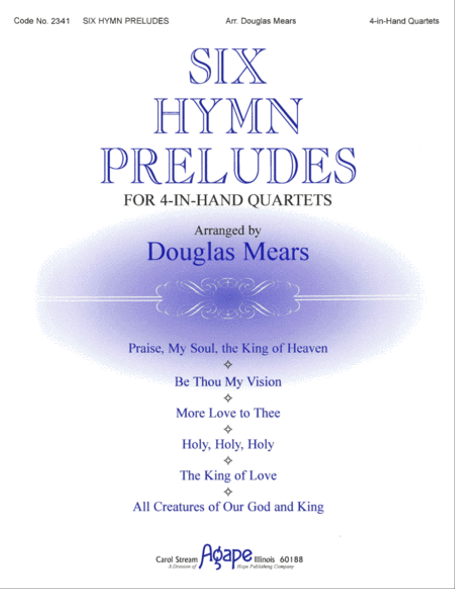 Six Hymn Preludes Small Ensemble scores gallery preview page 1
