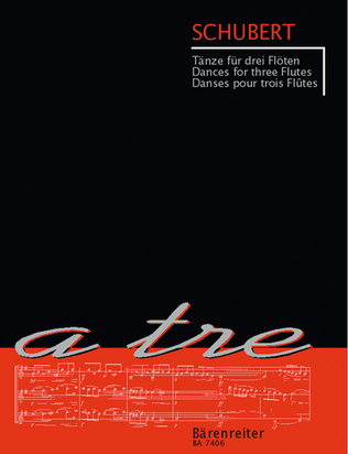Book cover for Dances for Three Flutes