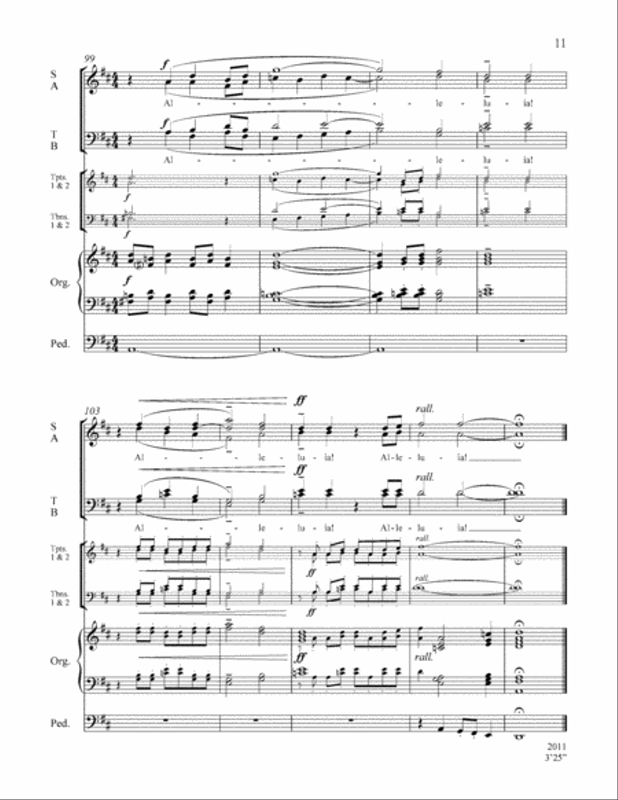 Rejoice all spirits! 4-Part scores gallery preview page 21