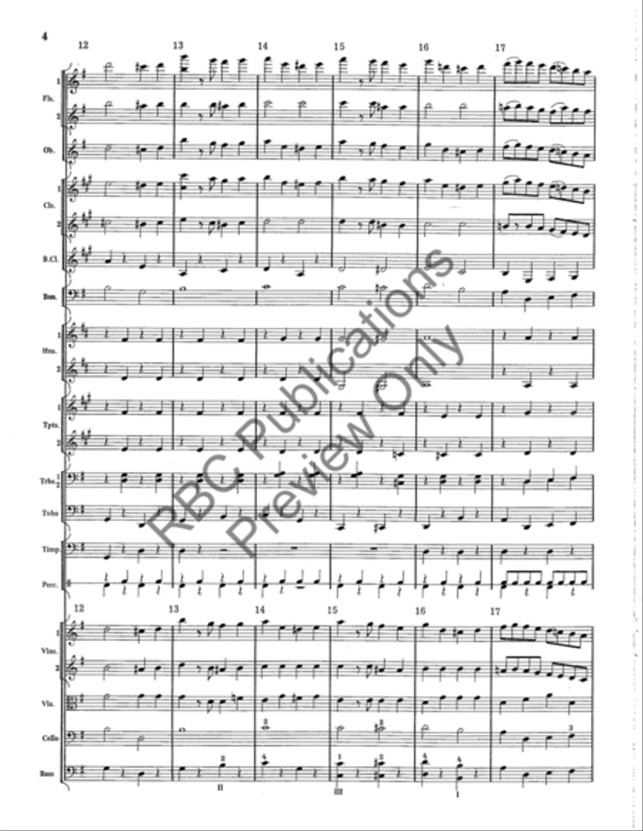 Tritsch Tratsch Polka Tritsch Tratsch Polka Full Orchestra scores gallery preview page 5
