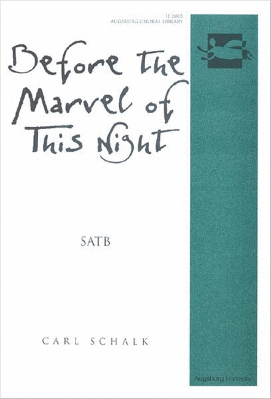 Before the Marvel of This Night 4-Part scores gallery preview page 1