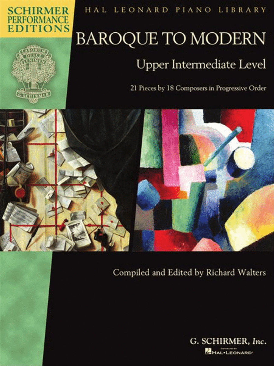 Baroque to Modern: Upper Intermediate Level Piano Solo scores gallery preview page 3