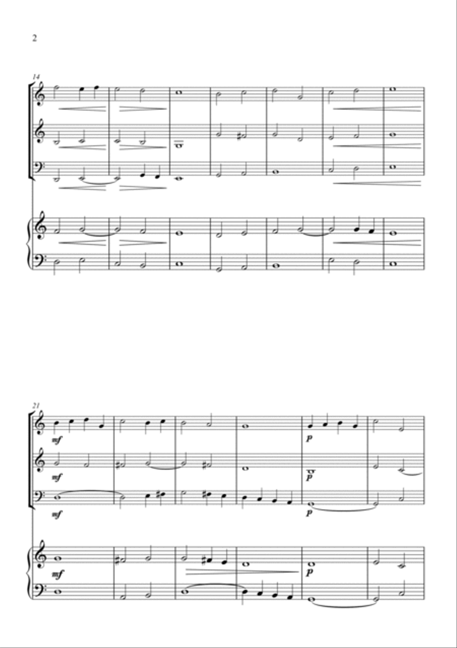Christ the Lord is Risen Today Bassoon scores gallery preview page 2