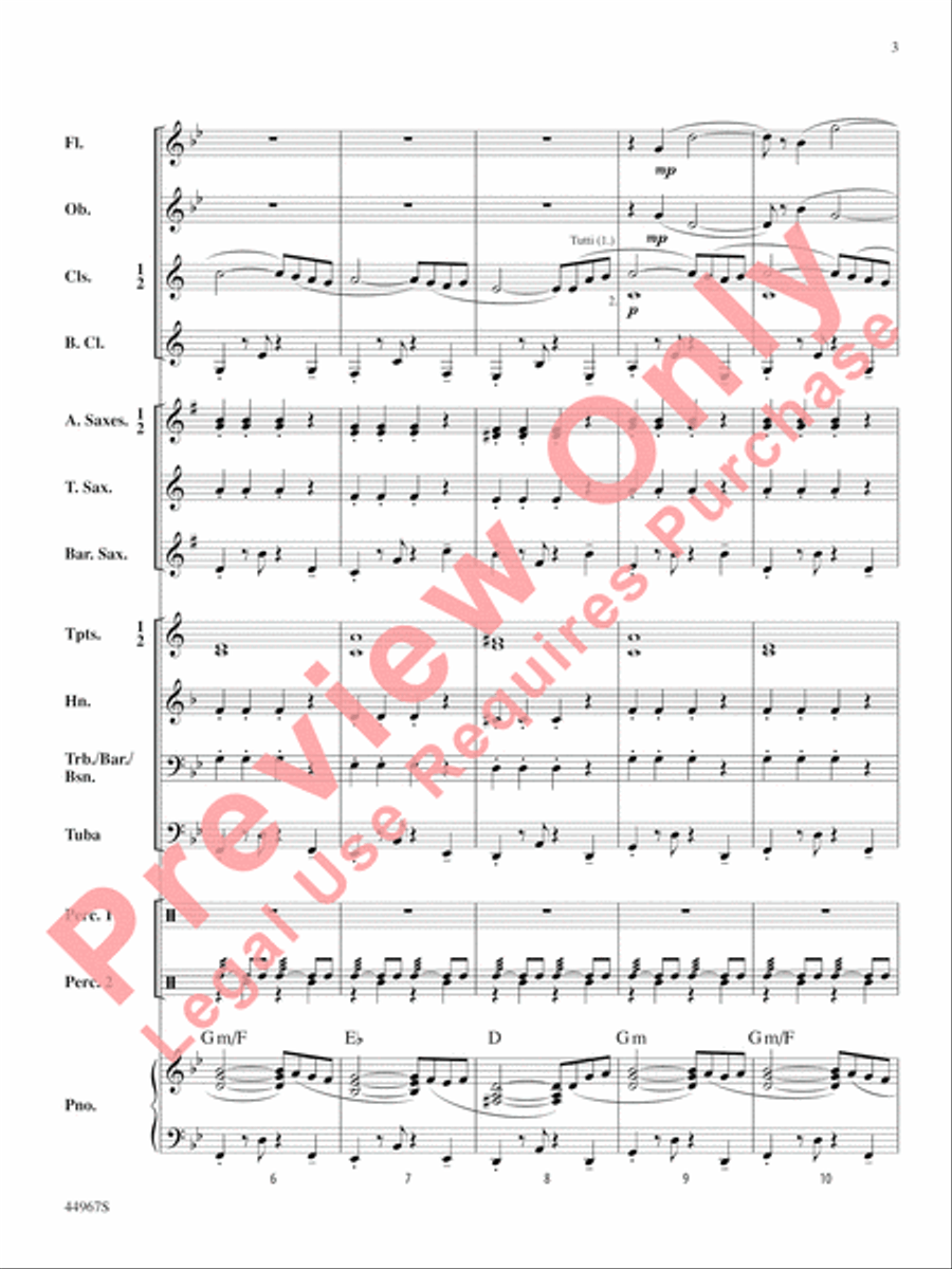 Tango Argentina Concert Band scores gallery preview page 4