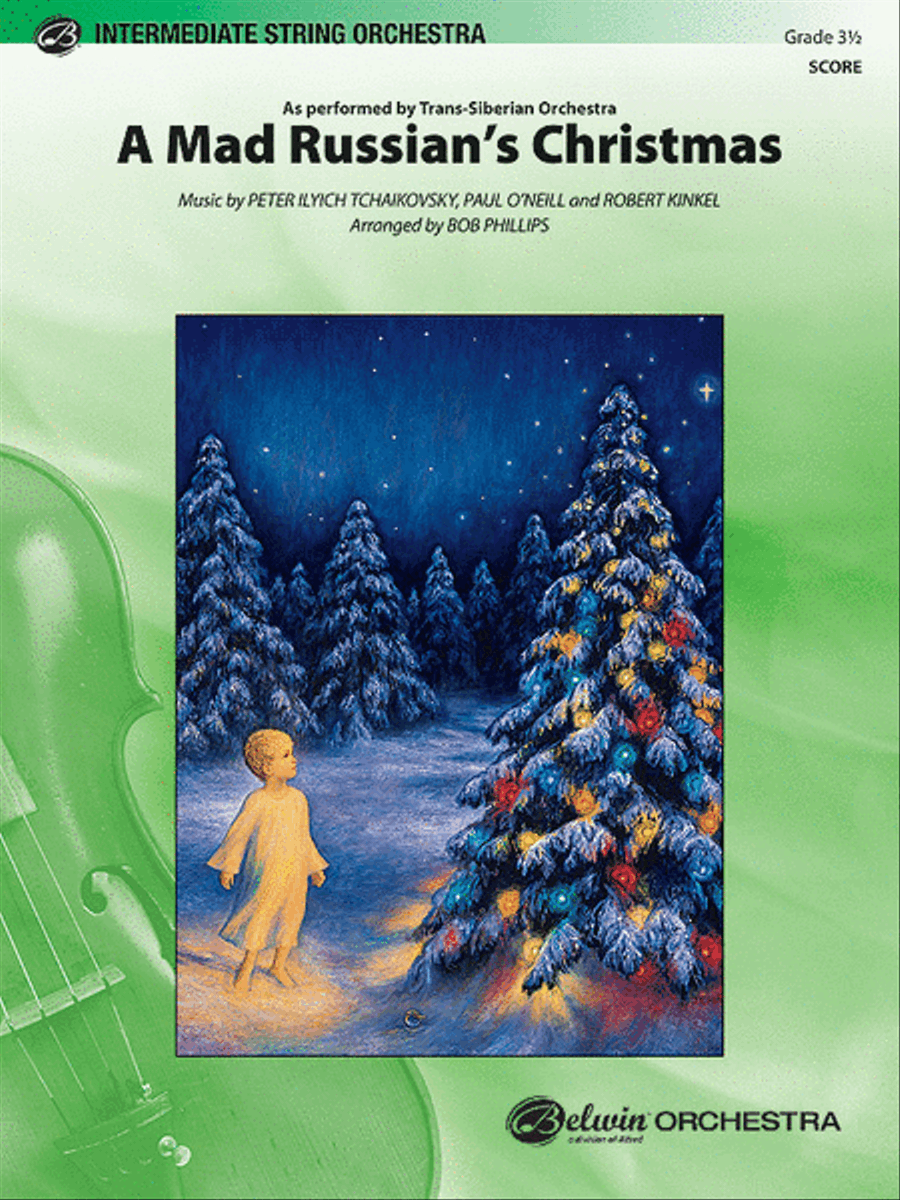 A Mad Russian's Christmas String Orchestra scores gallery preview page 1