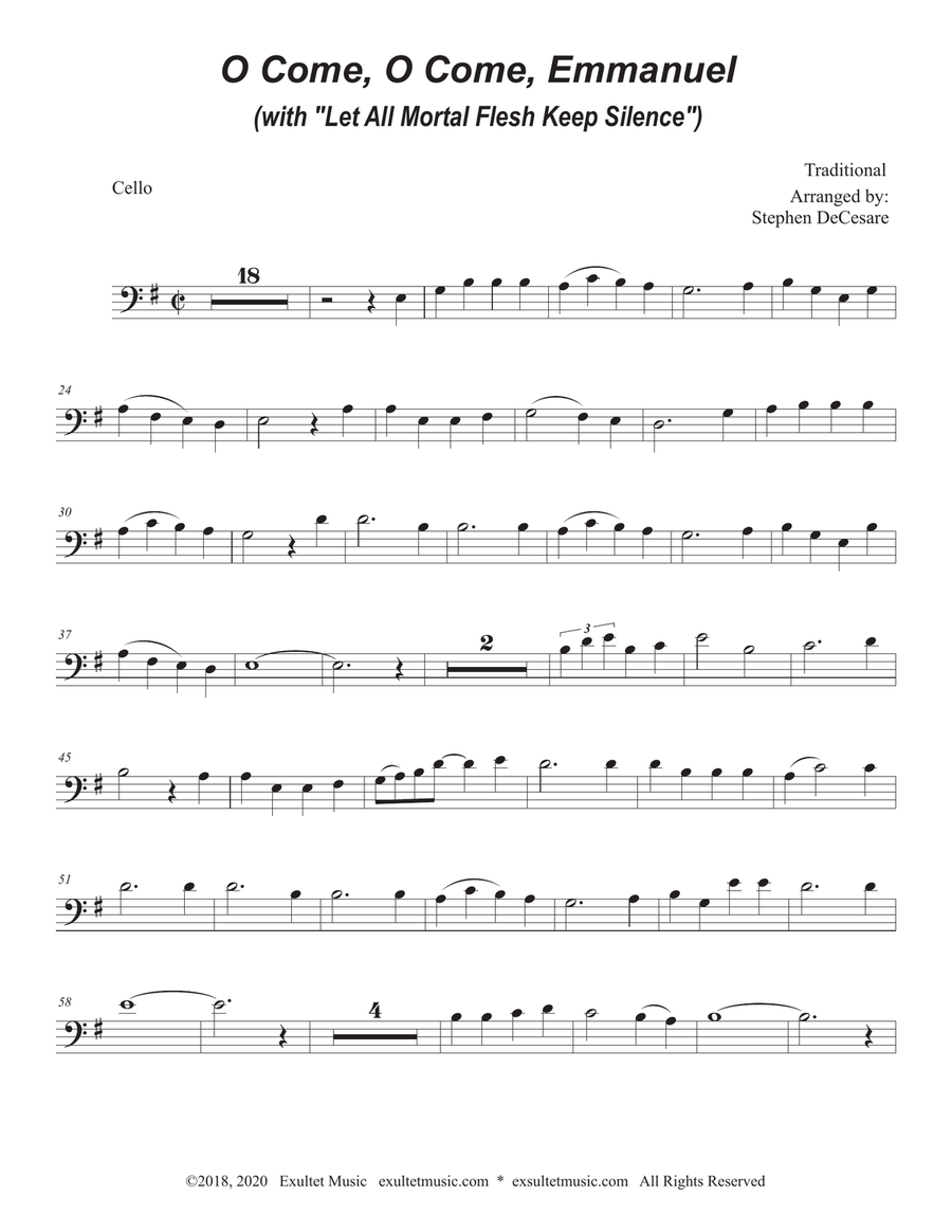 O Come, O Come, Emmanuel (with 
