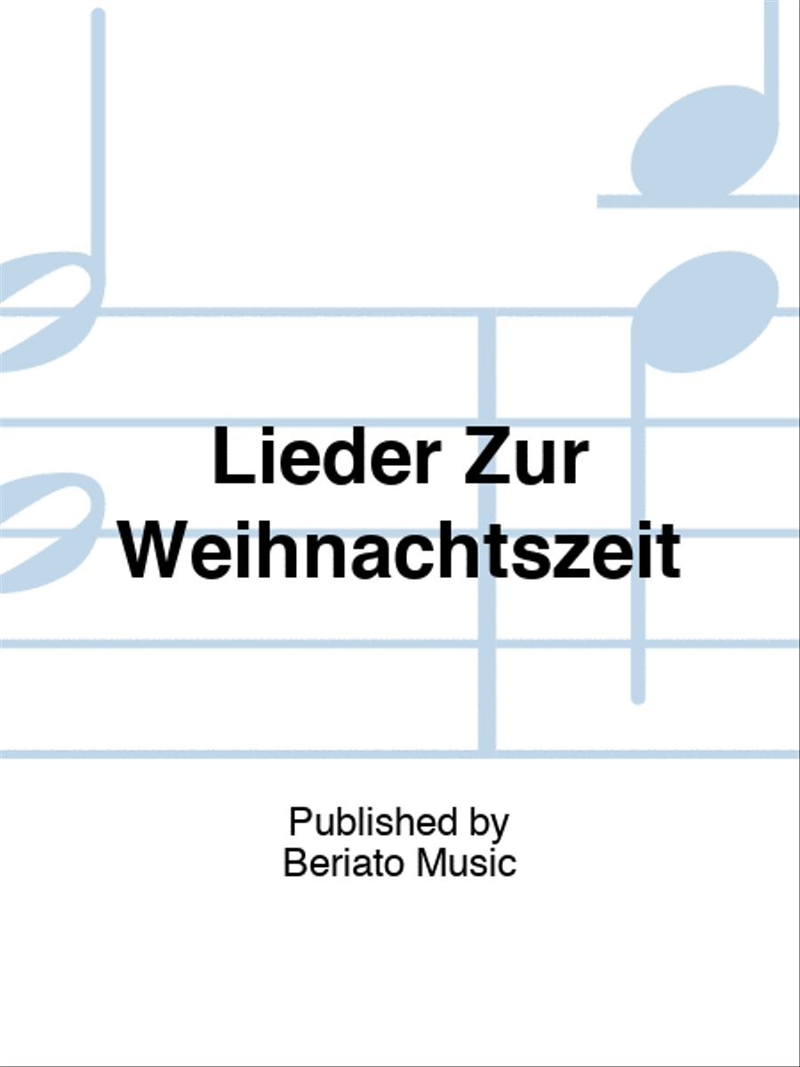 Lieder Zur Weihnachtszeit 4-Part scores gallery preview page 1