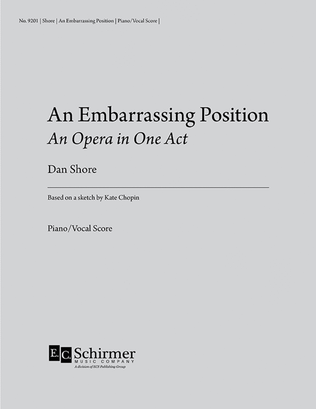 An Embarrassing Position (Piano/Vocal Score)