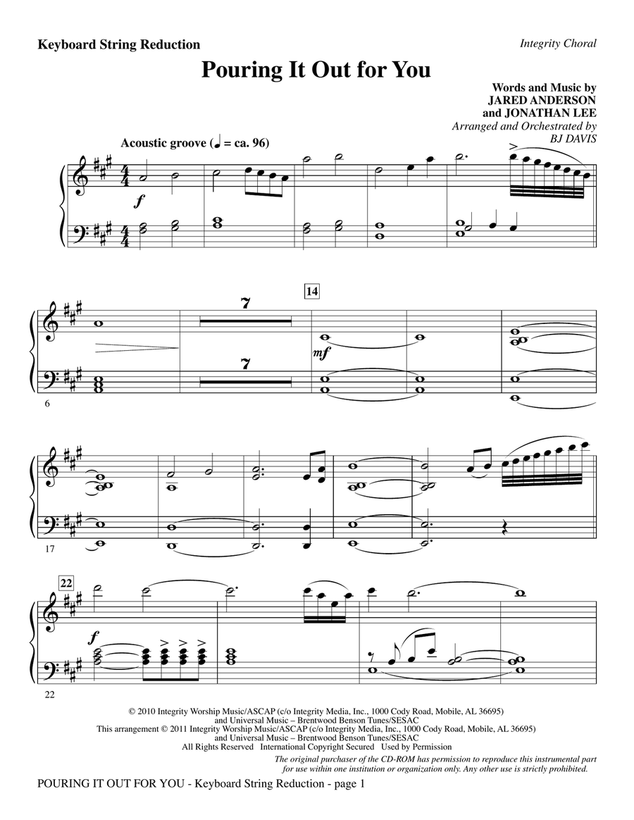 Pouring It Out For You - Keyboard String Reduction