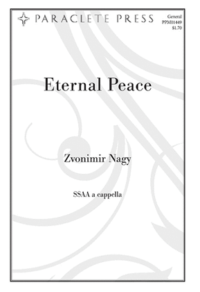 Book cover for Eternal Peace - SSAA