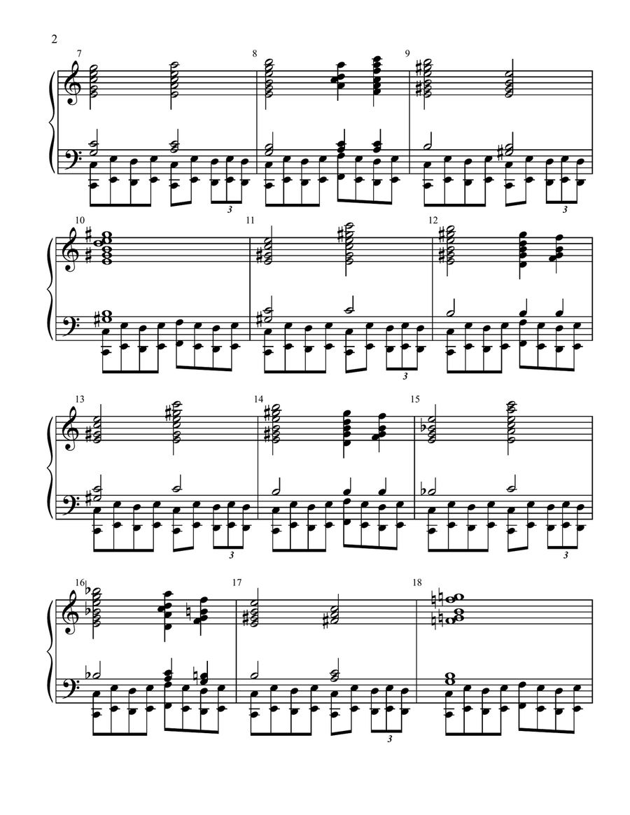 Carillon Handbell Choir scores gallery preview page 2