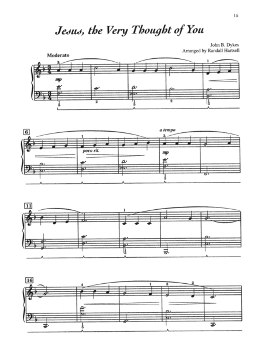 Hymns in Reflection Piano Solo scores gallery preview page 4