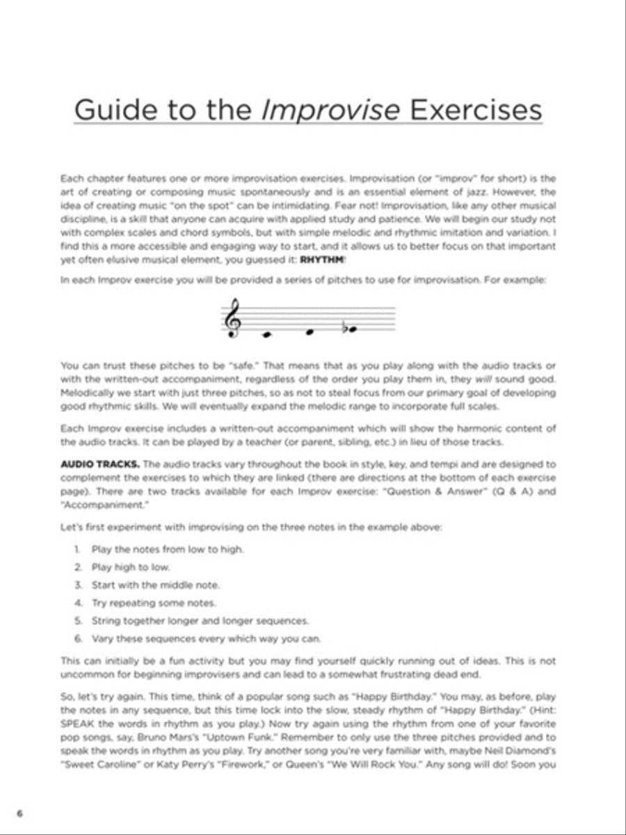 Jazz Piano Basics – Book 1 Piano Method scores gallery preview page 4